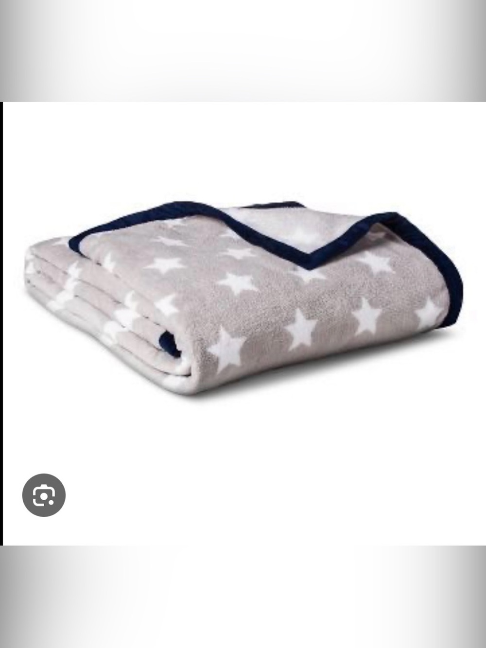 Kids star-patterned blanket